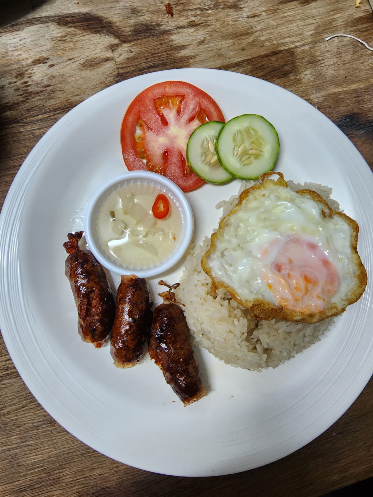 Longsilog Beef